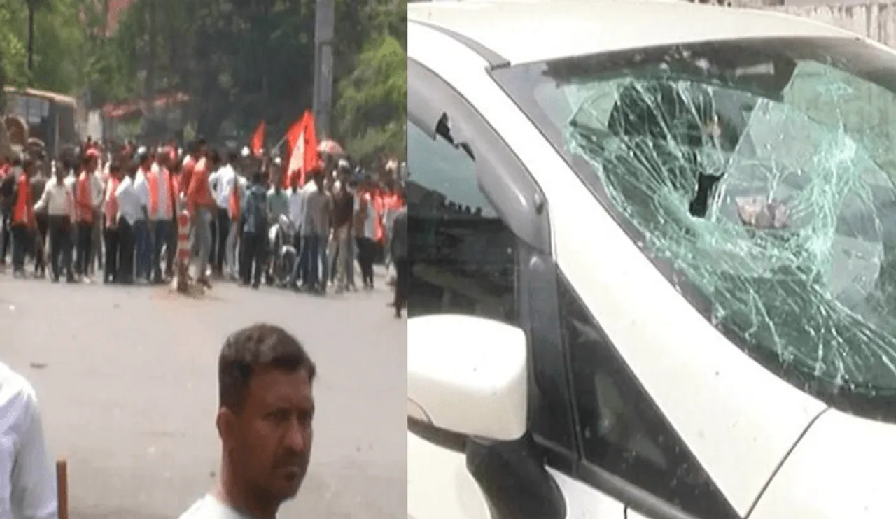 Stone pelting on Ram Navami procession in Vadodara 