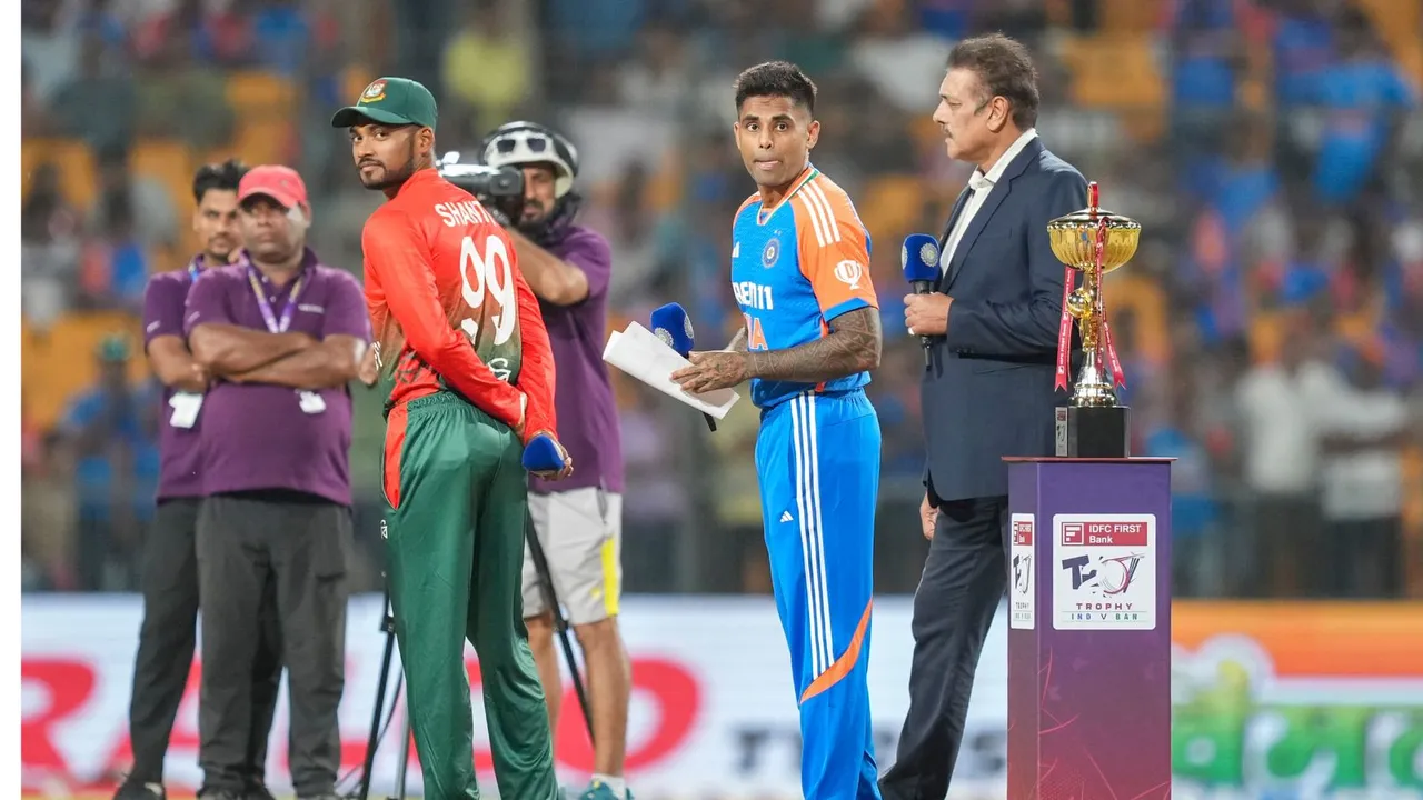 Najmul Hossain Shanto Suryakumar Yadav India vs Bangladesh