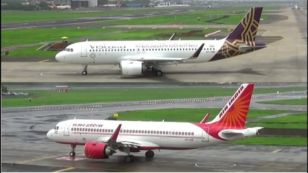 Vistara Air India Air Lines