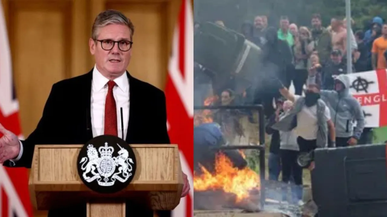 Keir Starmer UK Protests