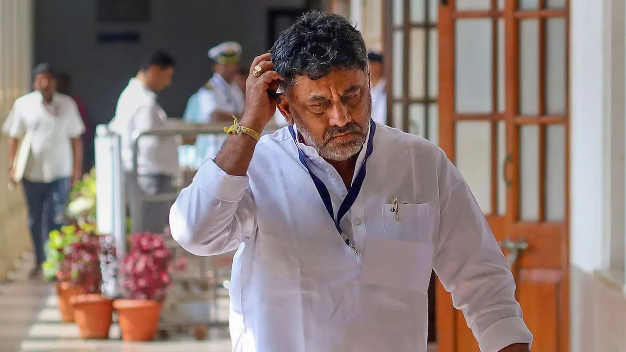 Karnataka Deputy Chief Minister D K Shivakumar (File image)