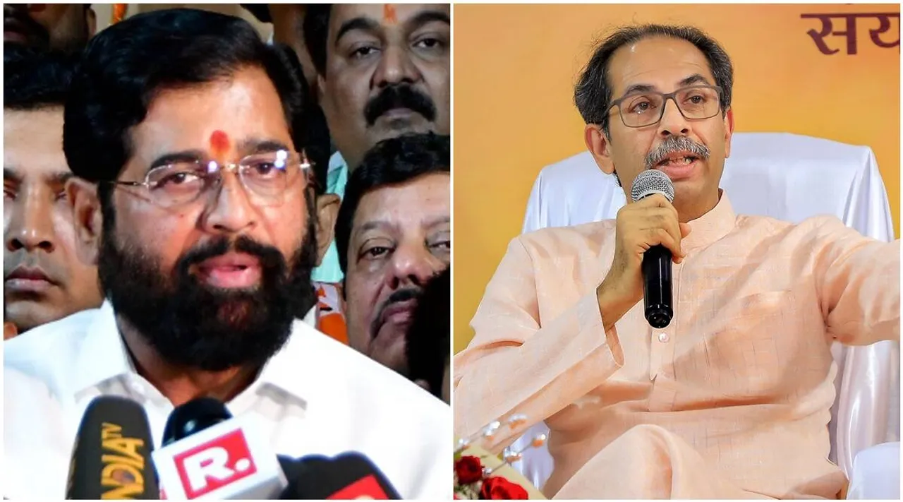 EknatH Shinde Shiv Sena Uddhav Thackeray