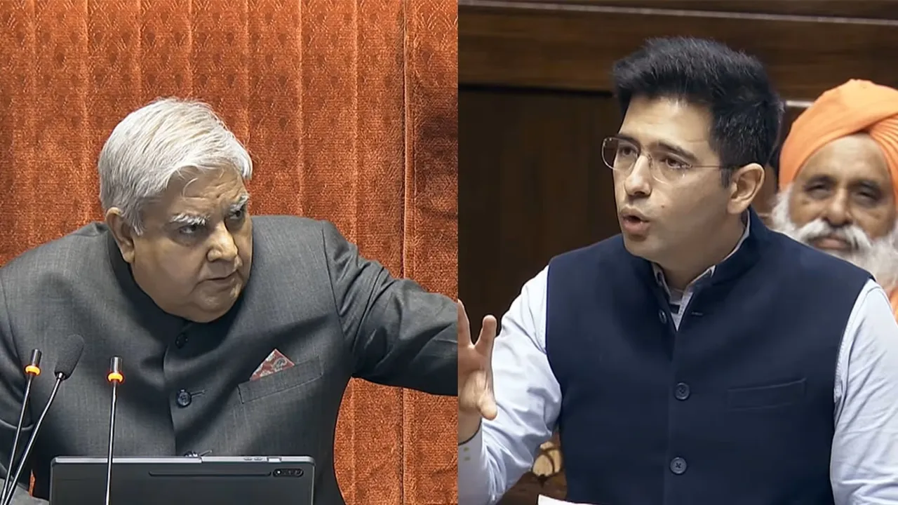 Jagdeep Dhankhar Raghav Chadha