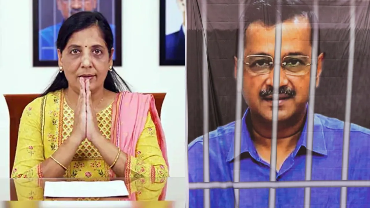 Sunita Kejriwal Arvind Kejriwal