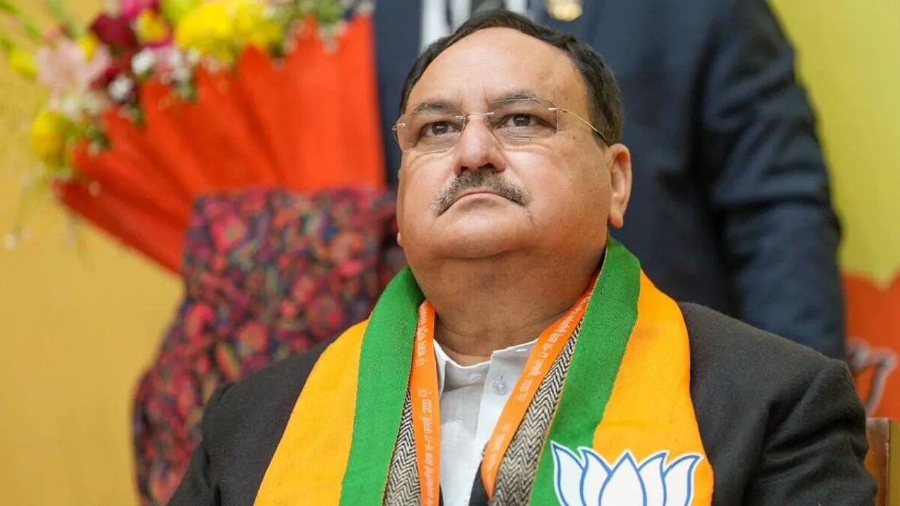 J P Nadda BJP president