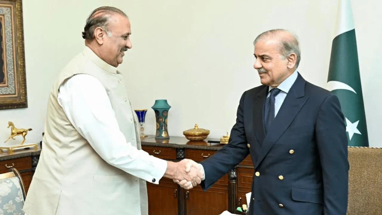Shehbaz Sharif Raja Riaz