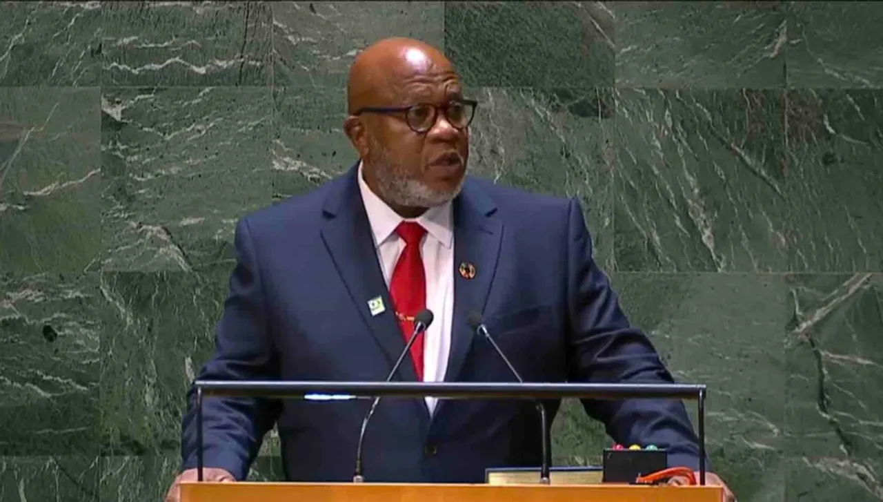 President of UN General Assembly Dennis Francis
