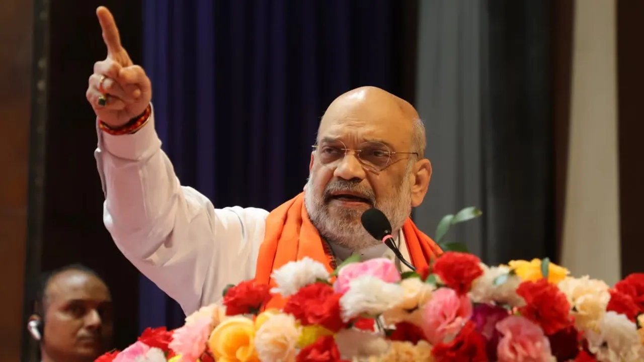 Amit Shah in Kolkata Bengal BJP