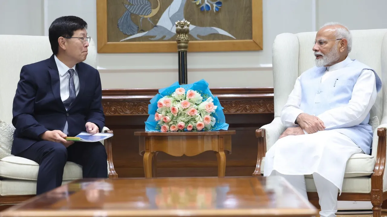 Foxconn Chairman Young Liu meets Prime Minister Narendra Modi in New Delhi