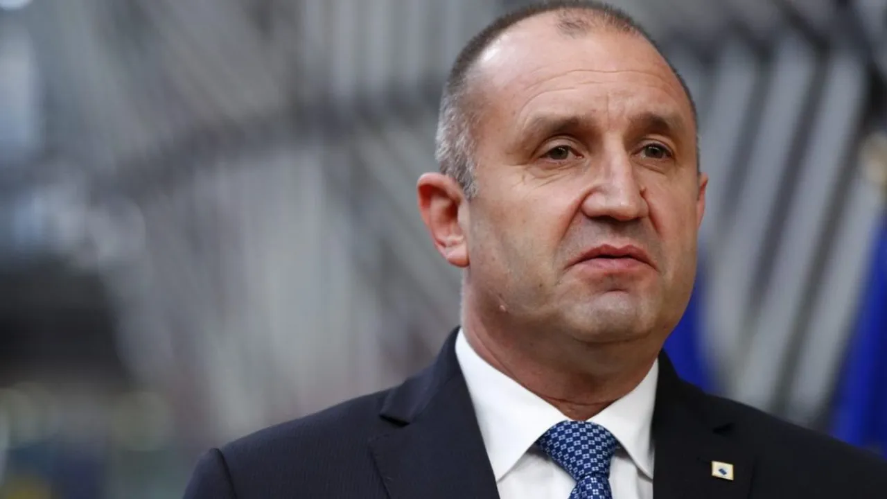 Bulgarian President Rumen Radev's