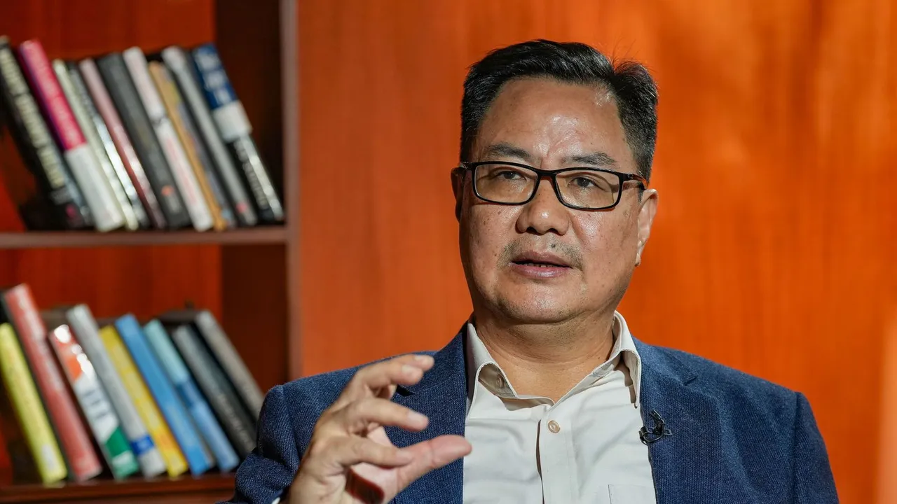 Parliamentary Affairs Minister Kiren Rijiju (File image)