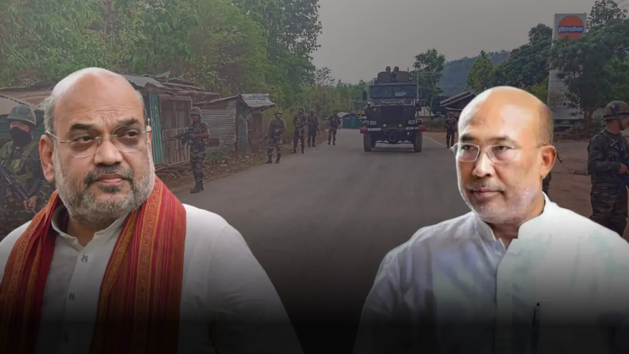 Amit Shah to travel to Manipur N Biren Singh