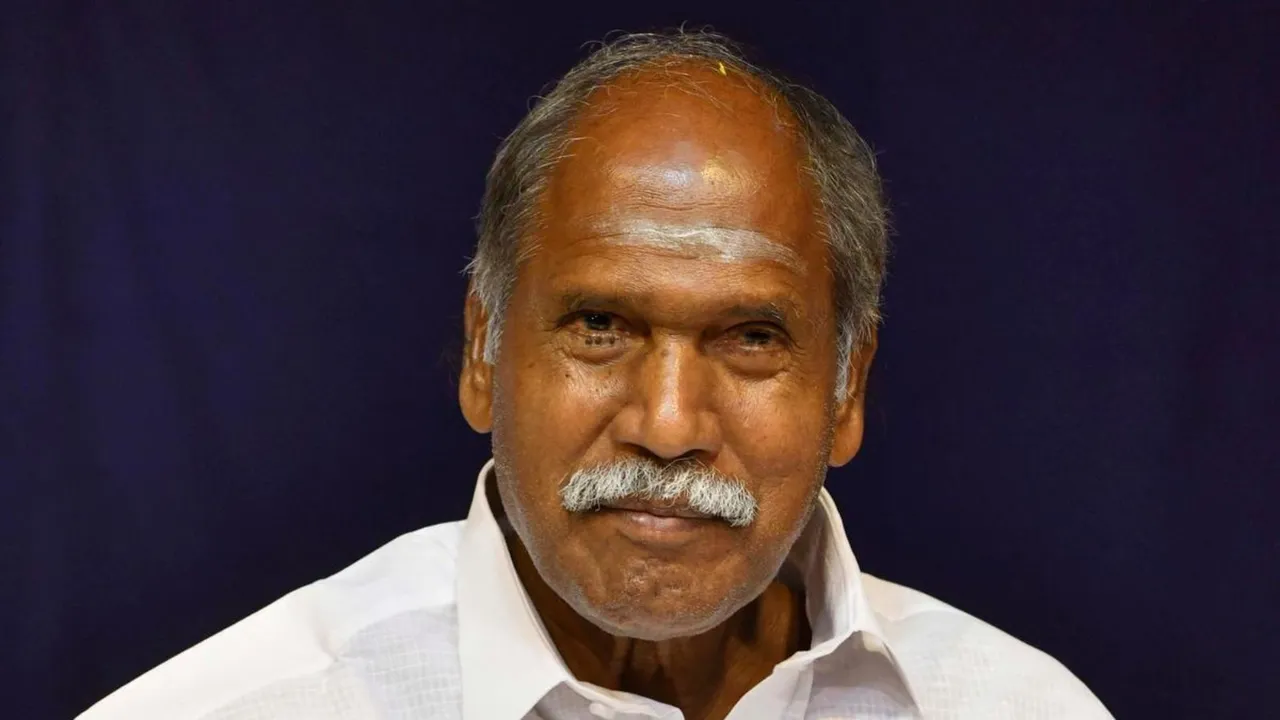 Puducherry Chief Minister N Rangasamy (File image)