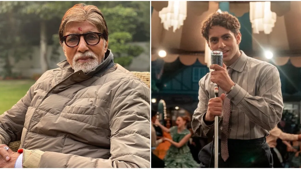 Amitabh Bachchan Agastya Nanda