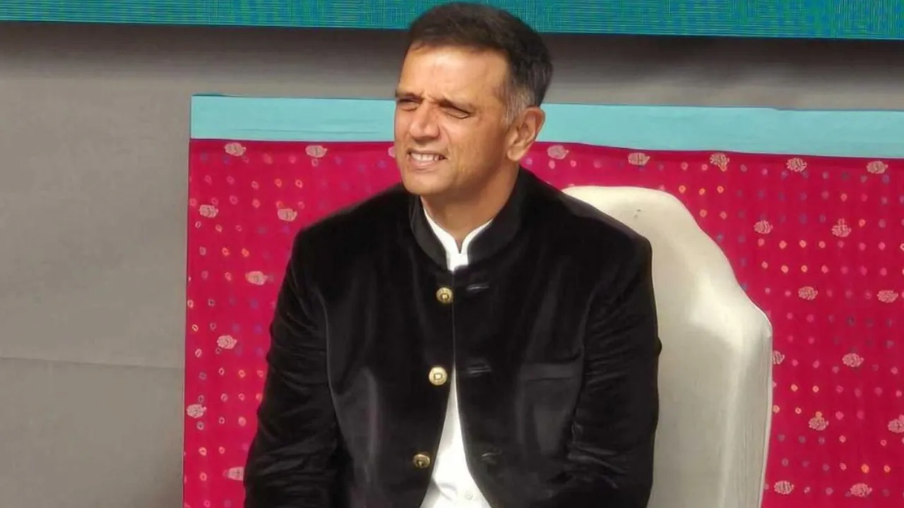  Former India head coach Rahul Dravid
