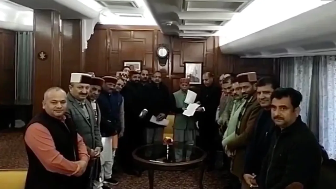 BJP MLAs meet governor