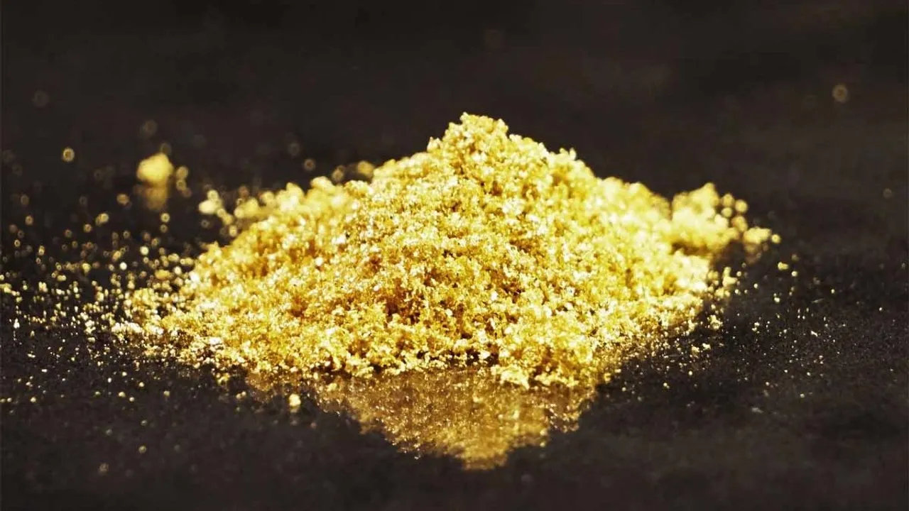 Gold particles