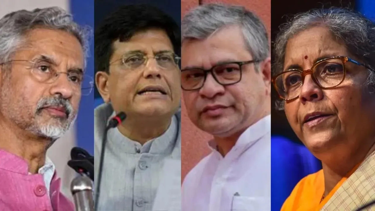 S Jaishankar Piyush Goyal Ashwini Vaishnaw Nirmala Sitharaman