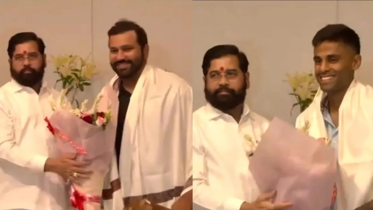Rohit Sharma Eknath Shinde