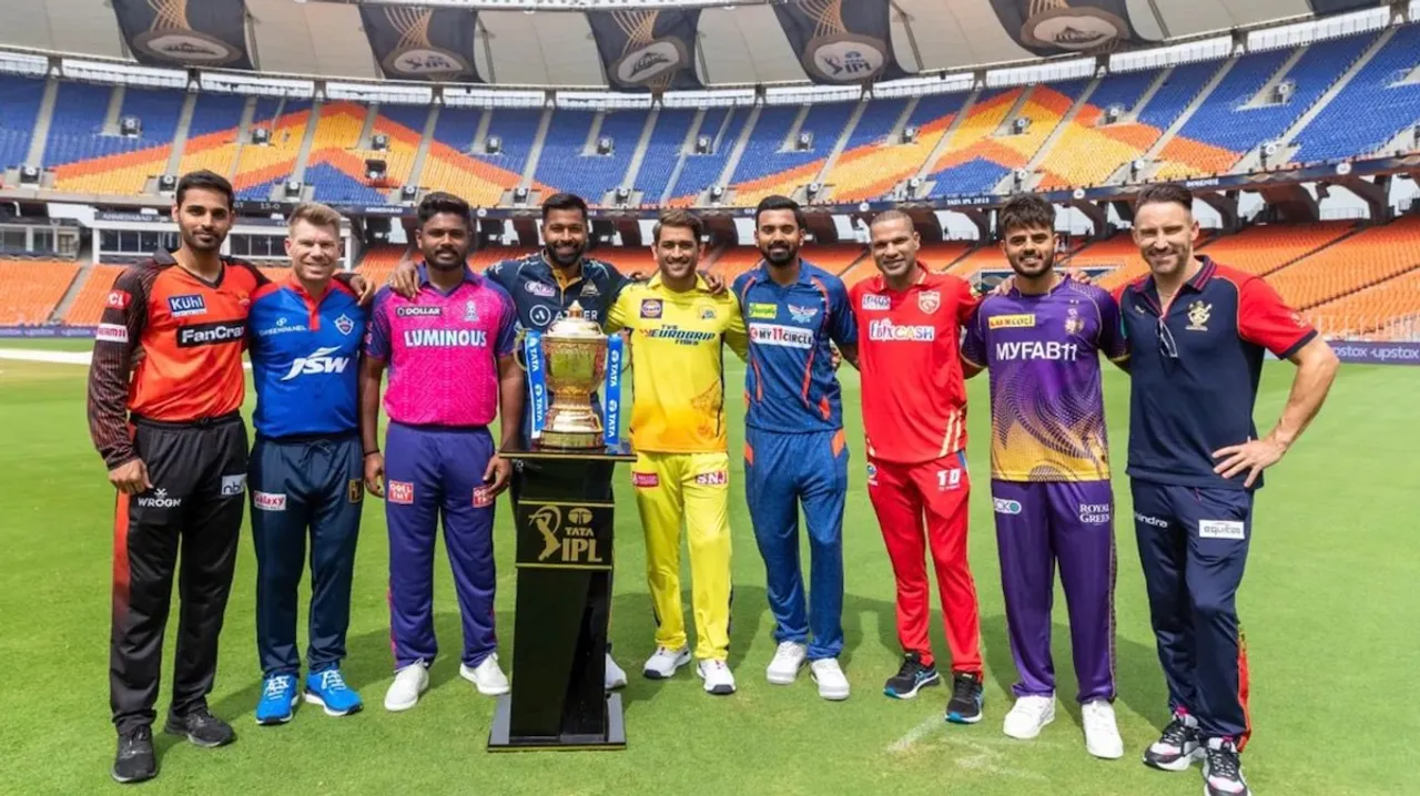 Captains of IPL teams assemble before on the eve of 2023 season