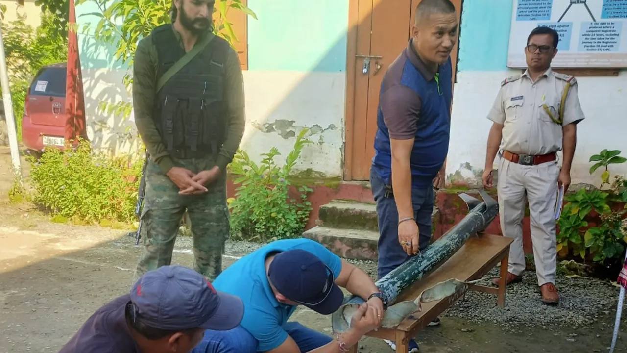 Mairembam rocket attack