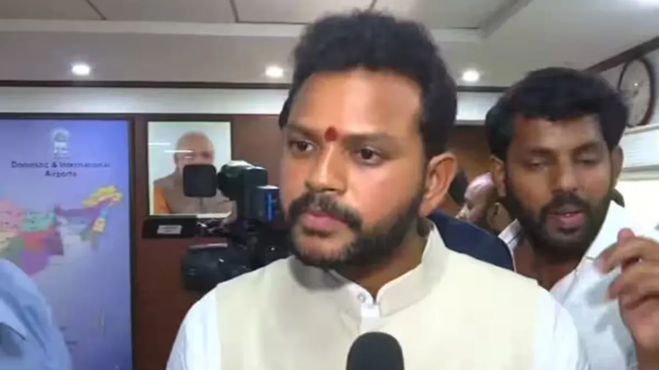 Civil Aviation Minister Kinjarapu Ram Mohan Naidu