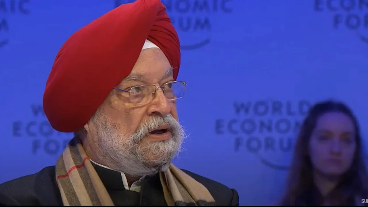 Hardeep Singh Puri WEF
