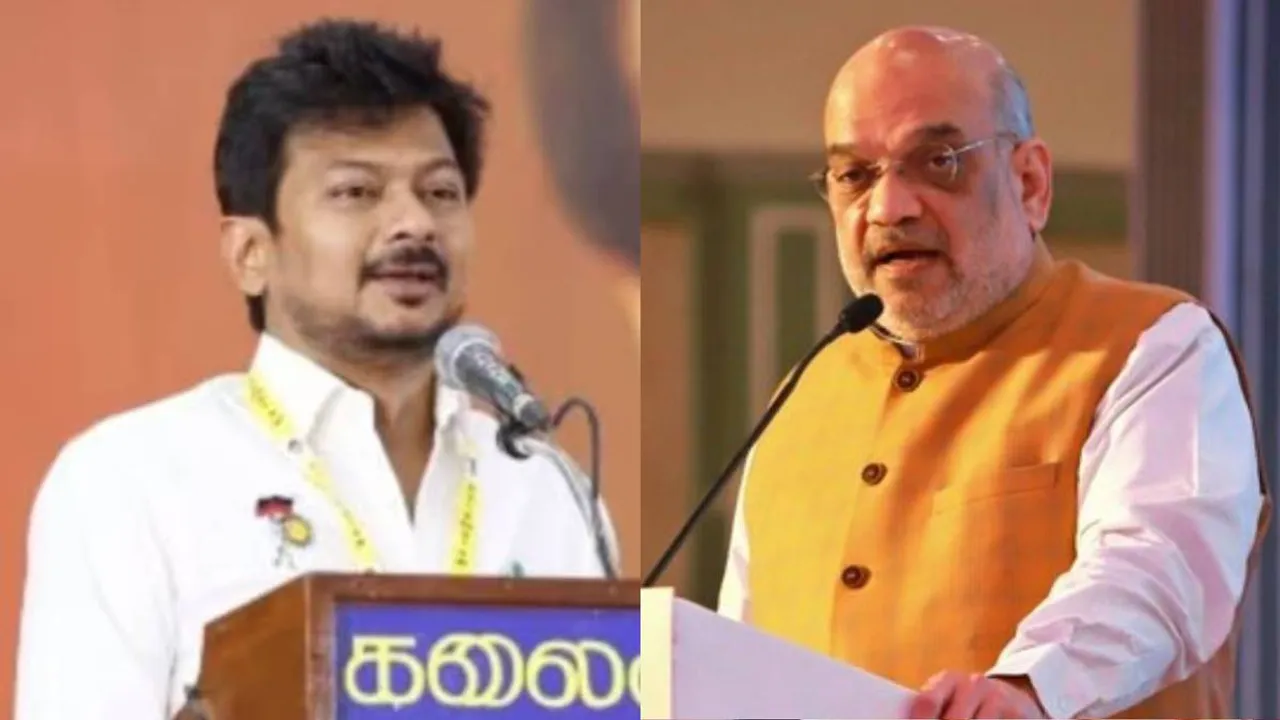 Udhayanidhi Stalin Amit Shah