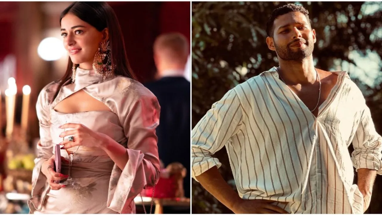 Siddhant Chaturvedi and Ananya Panday (File image)
