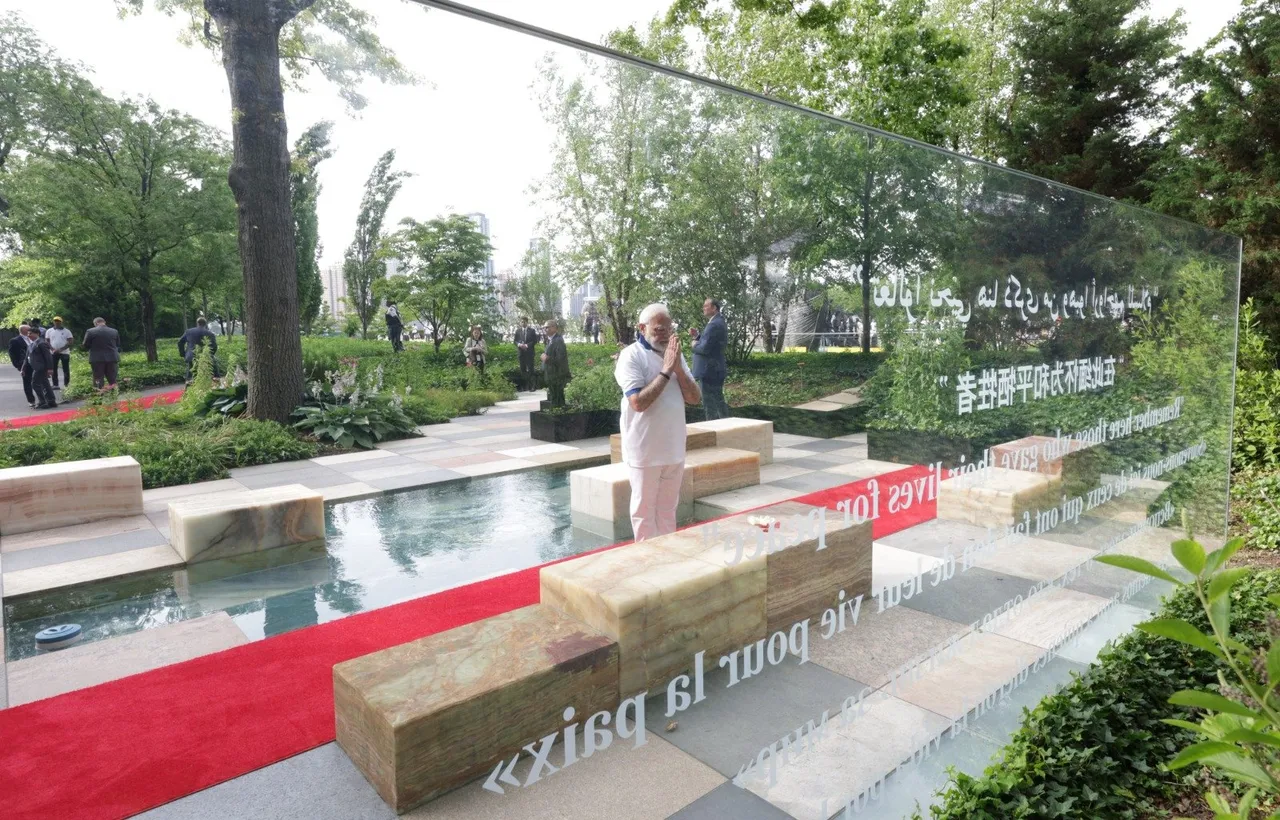 UN Peacekeepers Narendra Modi