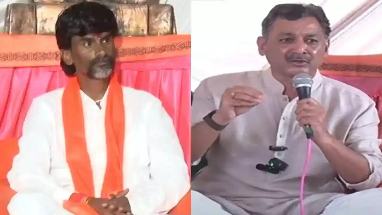 Manoj Jarange Patil Sambhaji Chhatrapati