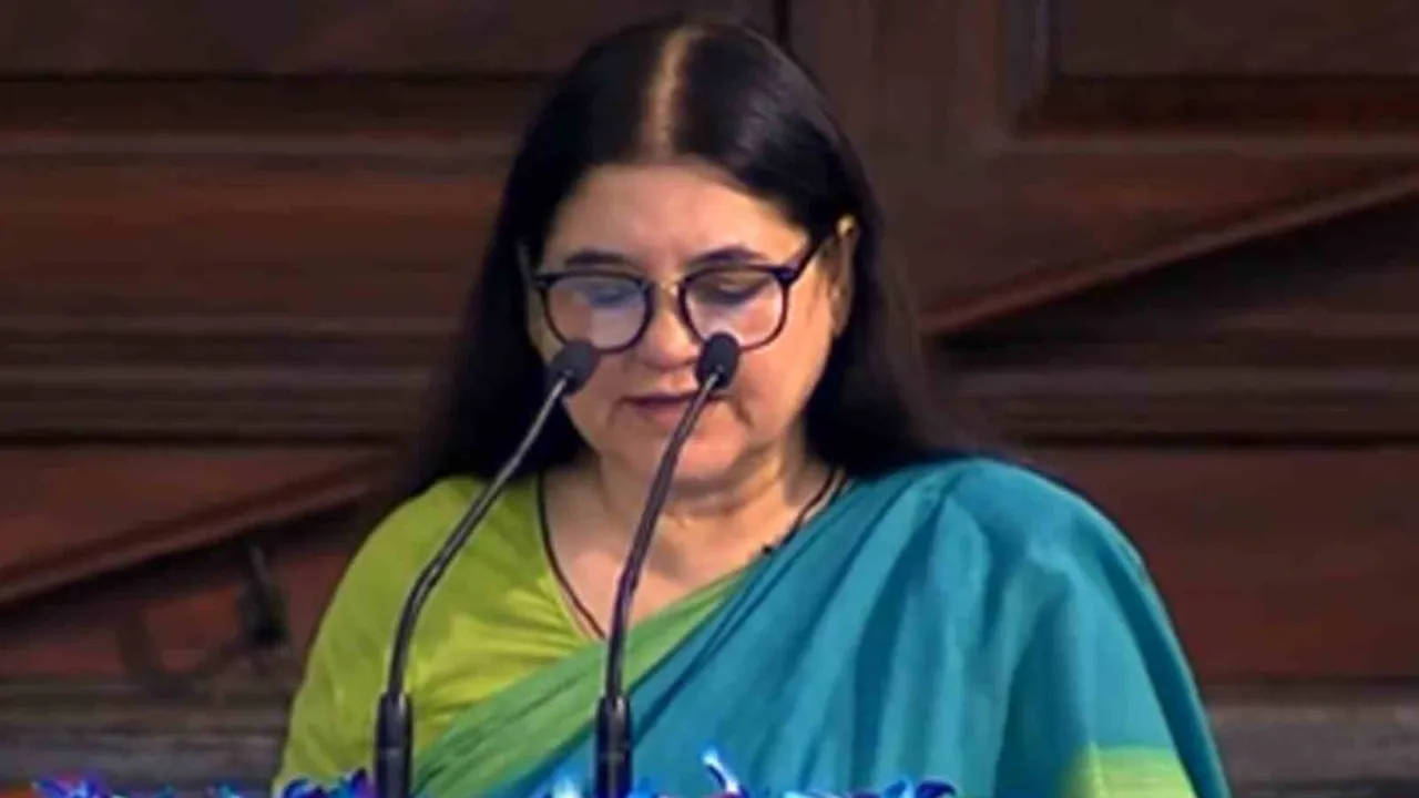 Maneka Gandhi Parliament