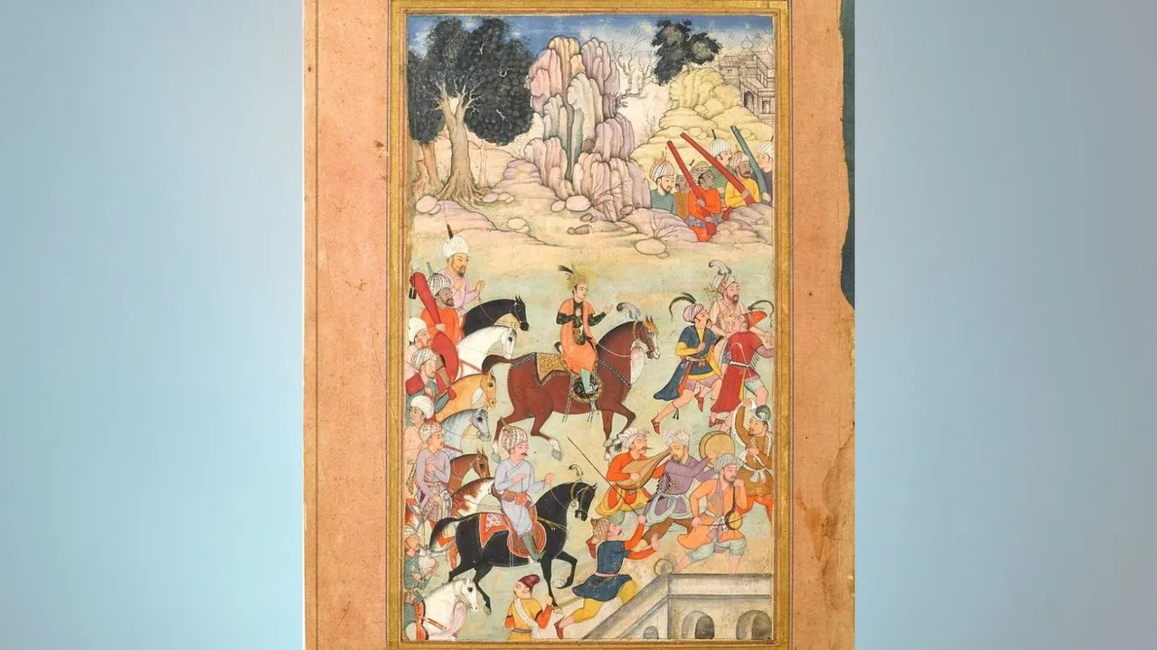 Freddie Mercury Indian Painting