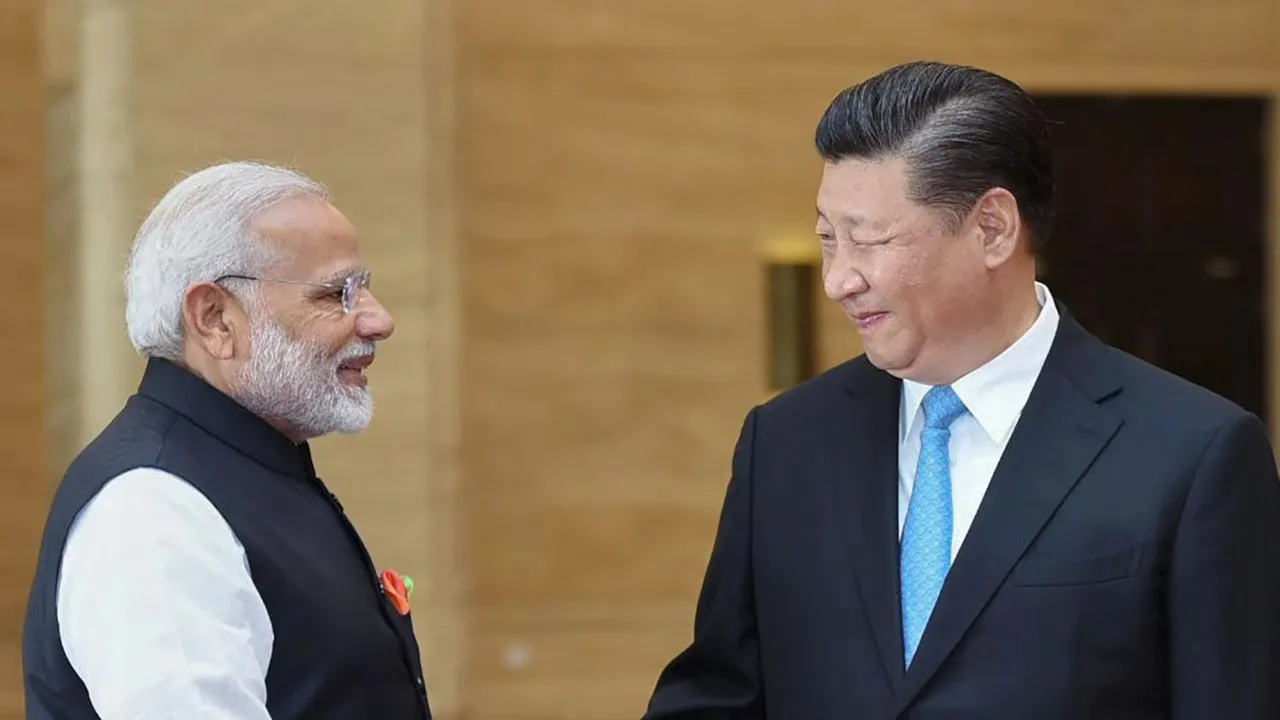 Narendra Modi and Xi Jinping in Johannesburg.jpg