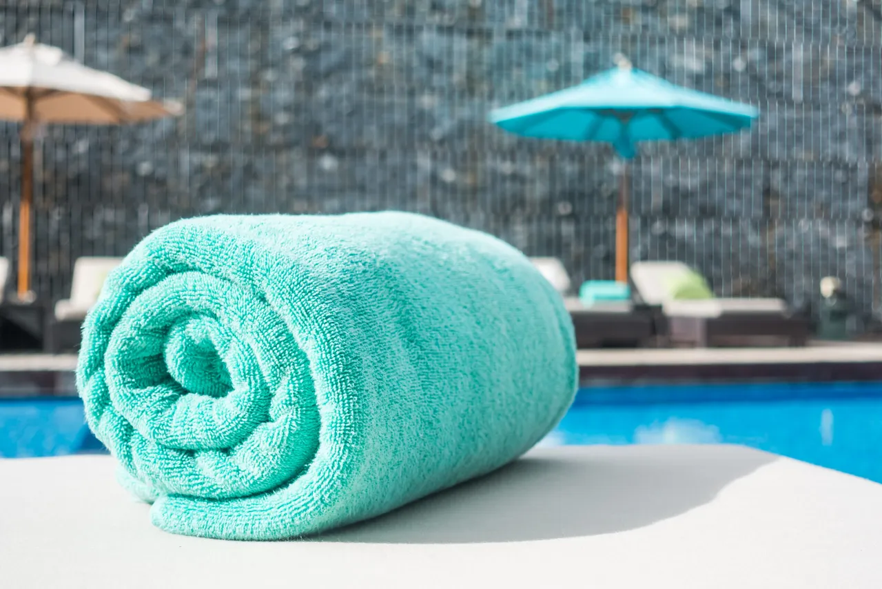 Bathing Towel Swimming Pool