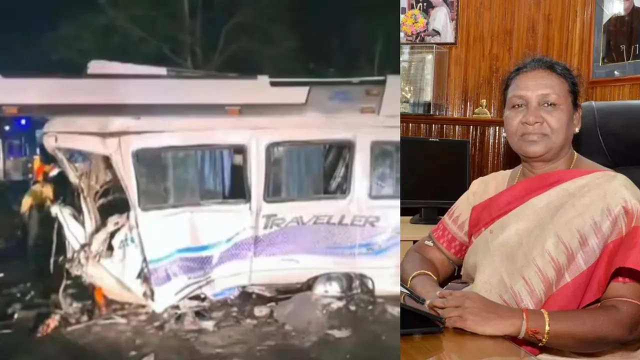 President Droupadi Murmu on Haryana bus accident