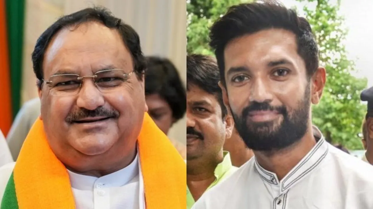Chirag Paswan J P Nadda