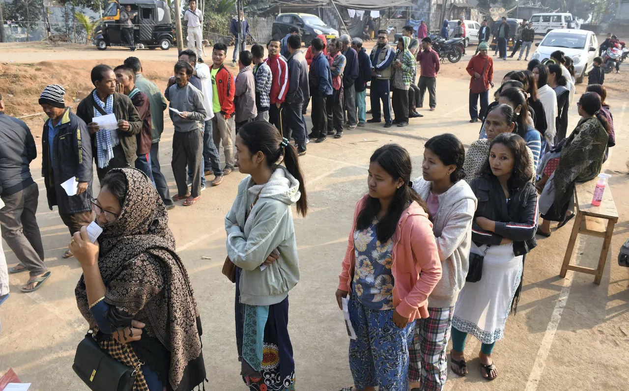 Meghalaya elections Voting
