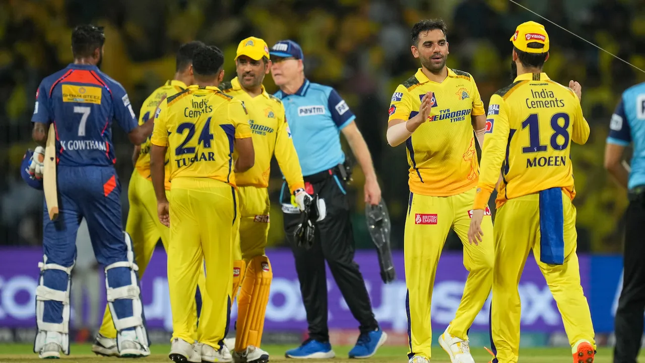 CSK beat LSG