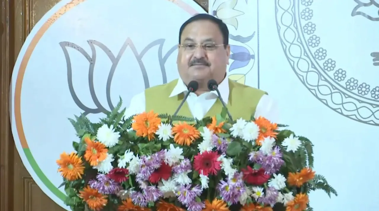 JP Nadda releases BJP's menifesto for Himachal Pradesh