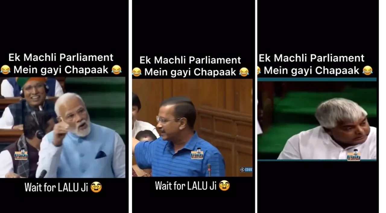 Narendra Modi Arvind Kejriwal Lalu prasad yadav