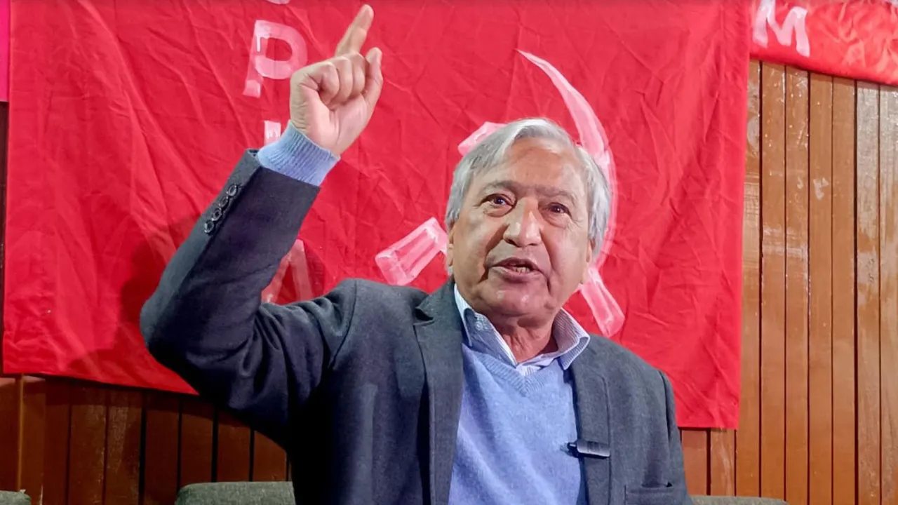 CPI(M) leader M Y Tarigami (File image)