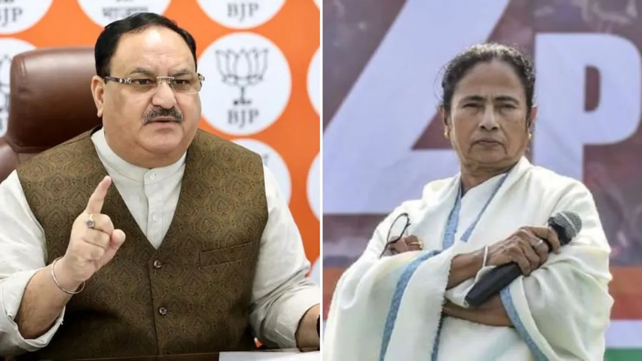 JP Nadda Mamata Banerjee