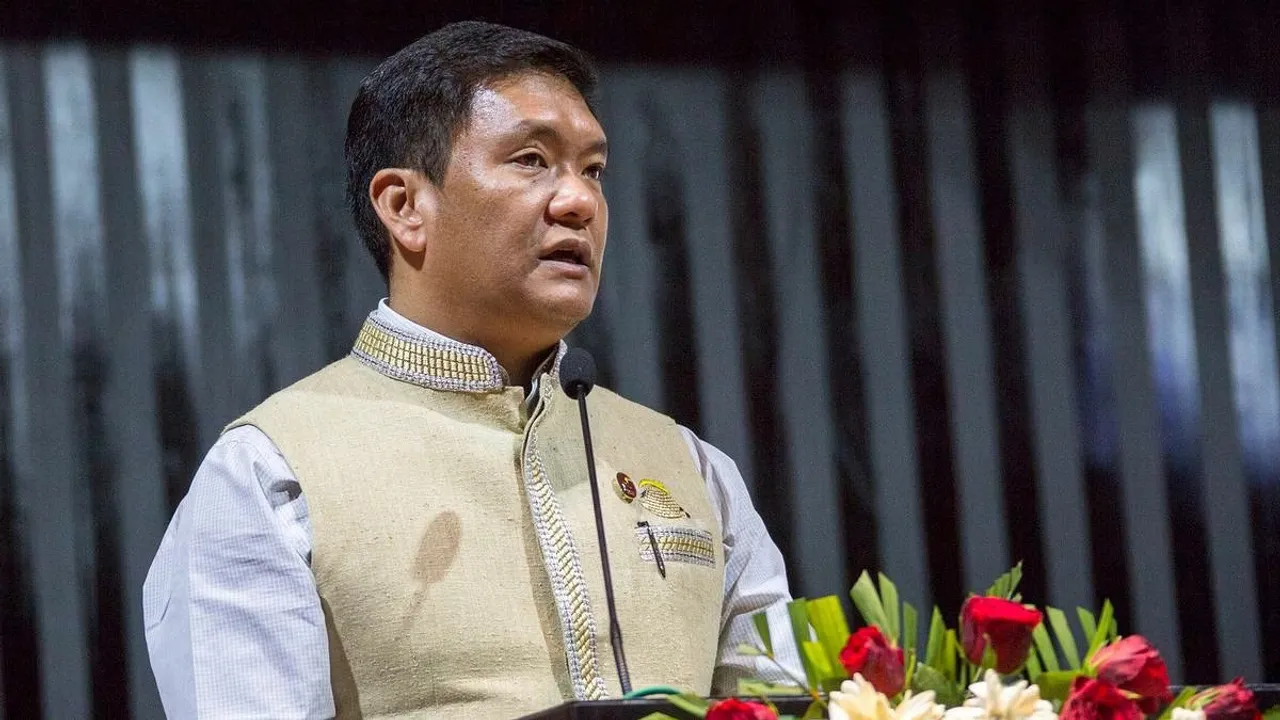 Arunachal pradesh Chief Minister Pema Khandu