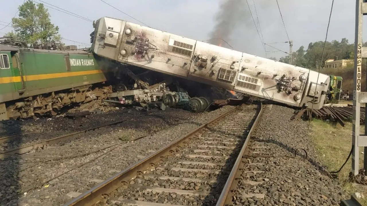 Train Derail Shahdol
