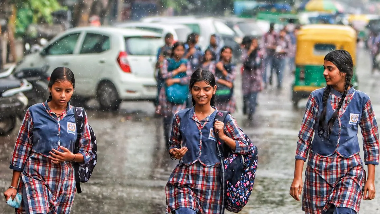 Delhi Rains Rainfall Monsoon Weather