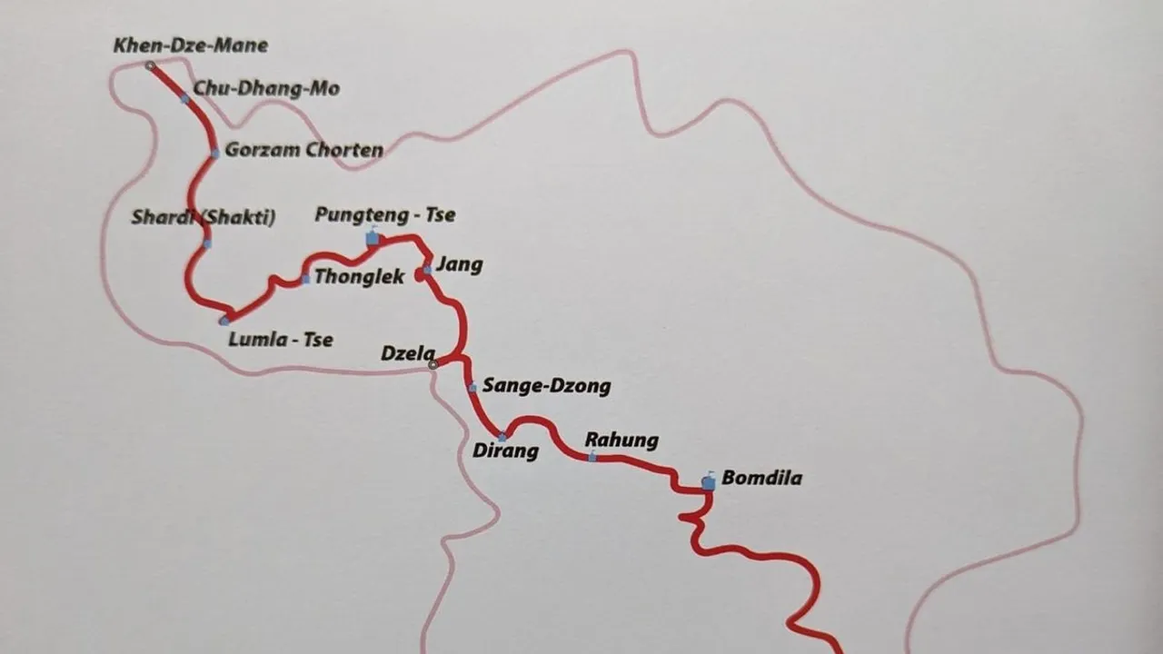 Dalai Lama's escape trail
