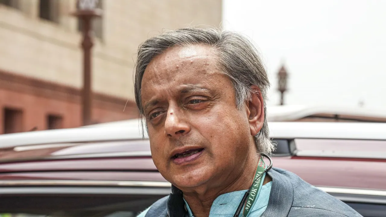 Congress MP Shashi Tharoor (File image)