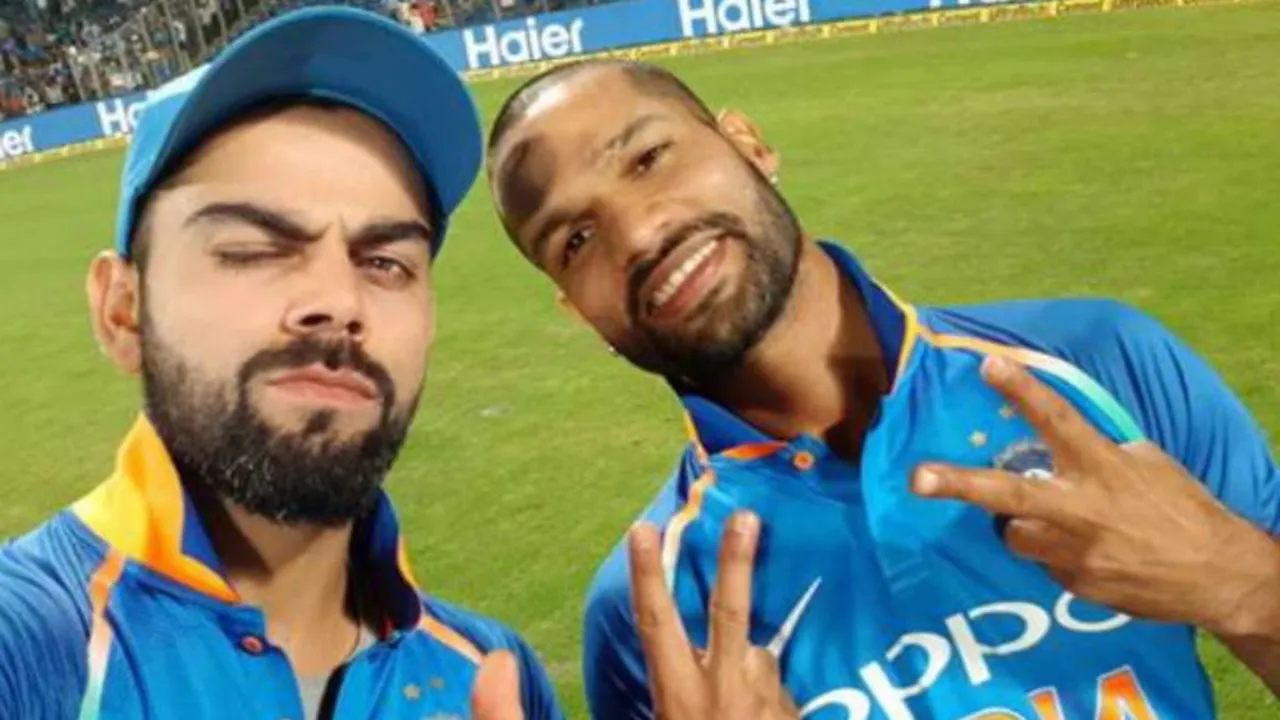 Virat Kohli Shikhar Dhawan