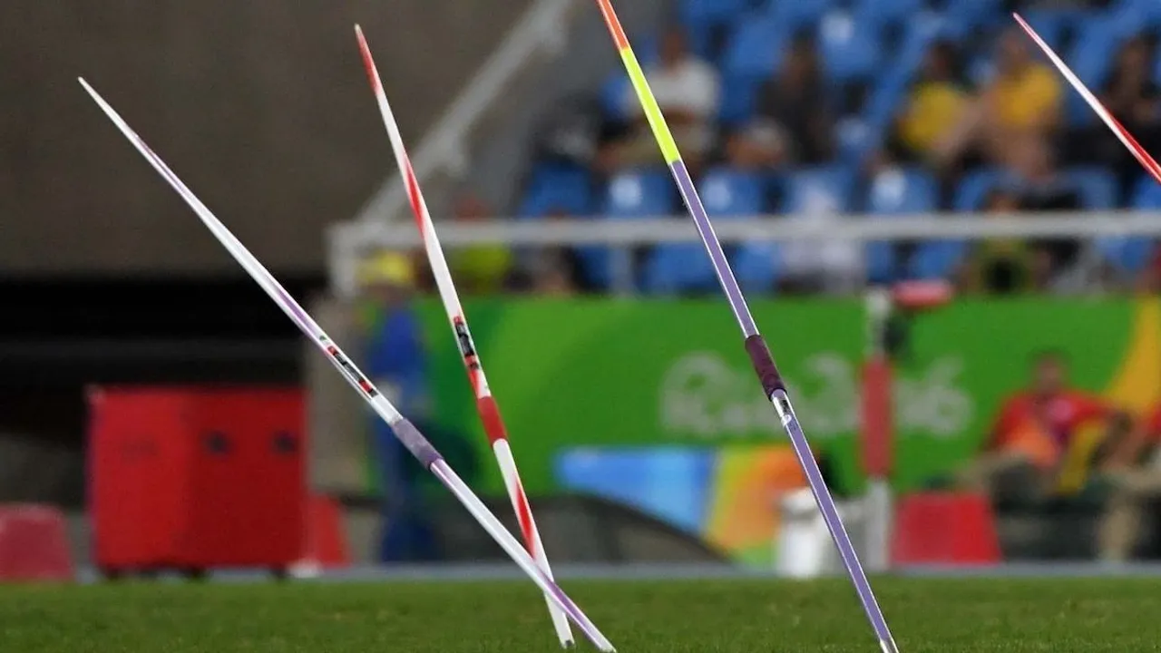 javelin throw ground